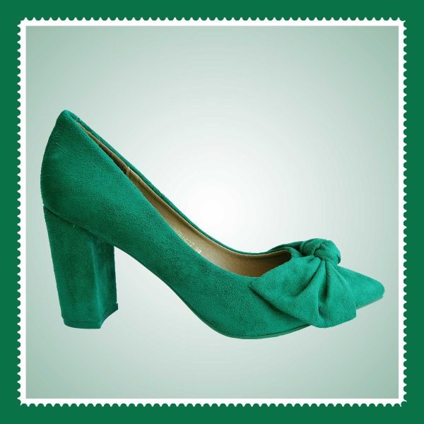 zapatos verde